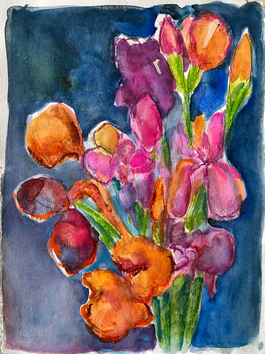 Irises IV by Lois Bender, Image 1.