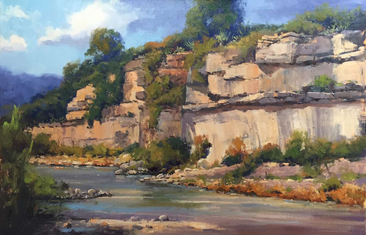 Guadalupe Cliffs by Rusty Jones, Image 1.