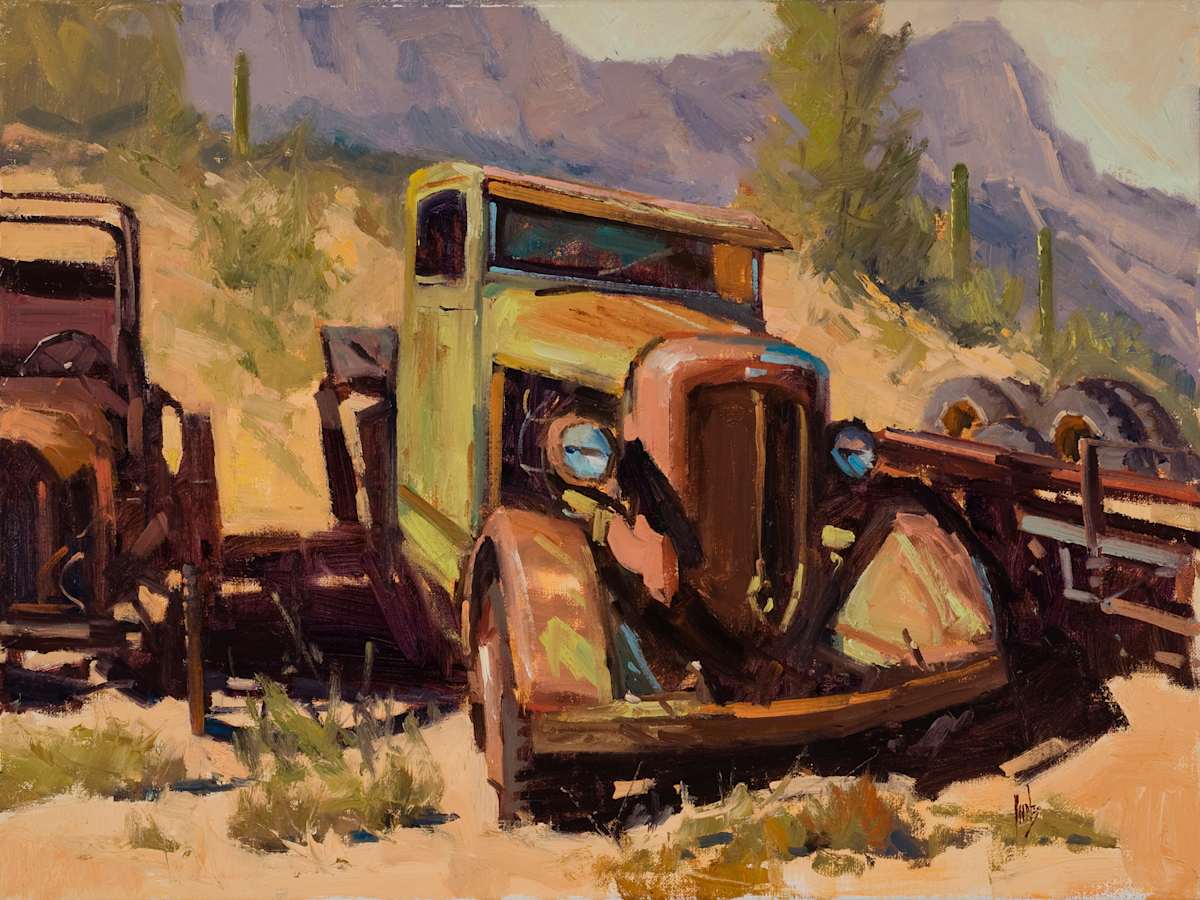 "Junk Trucks" by Rusty Jones, Image 1.