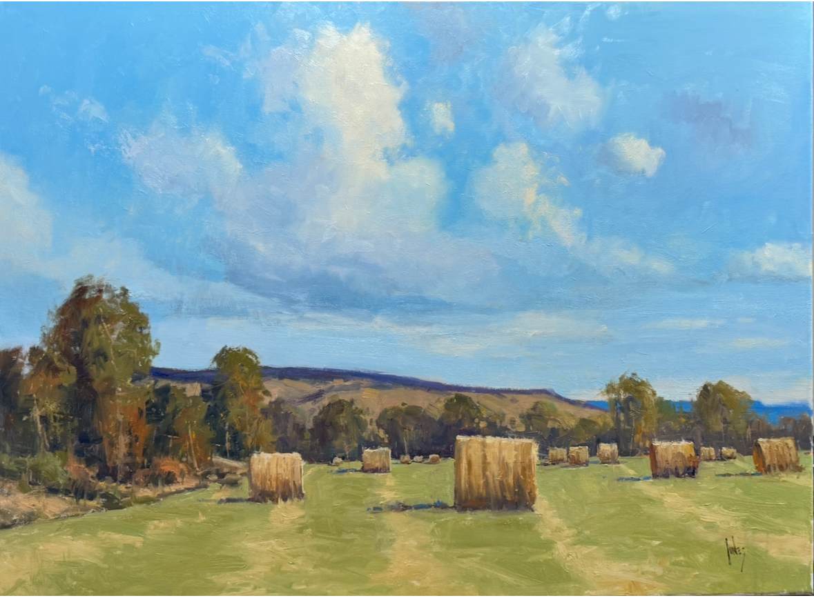 "Memories of Hay Bales" by Rusty Jones, Image 1.