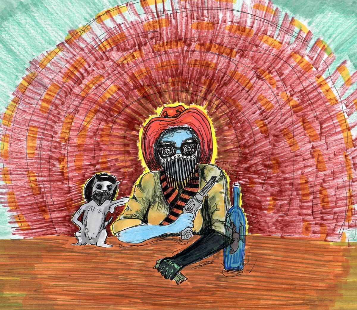 Cowboy Divx + Elky Cat by Isabella Saavedra, Image 1.