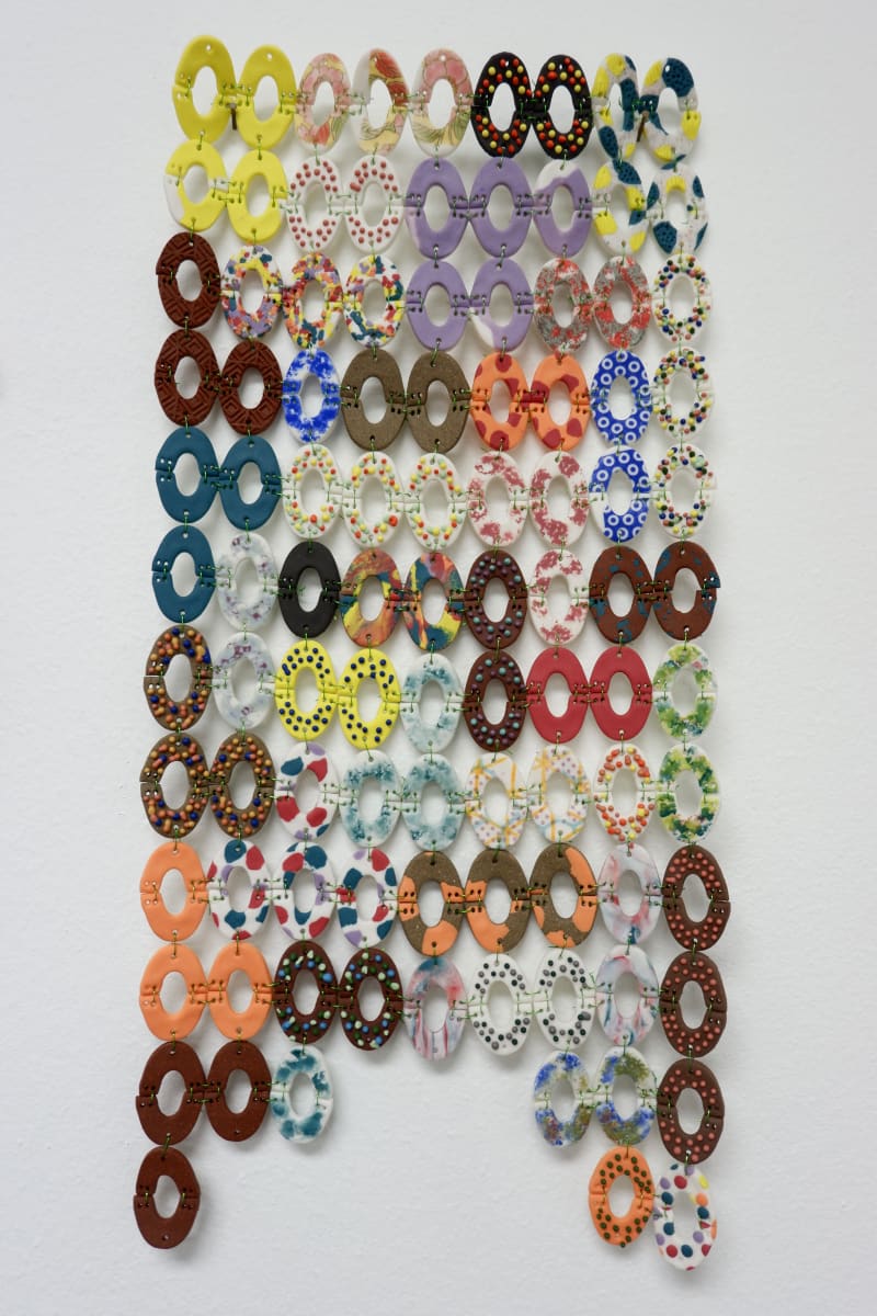 Hollow Circles Halves no.1 by Jessica Sanders 