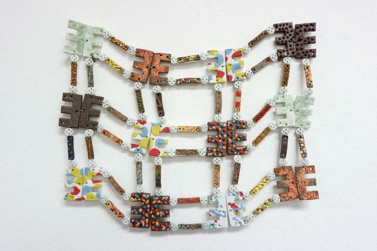 E Shapes, Thin Rectangles and Circles no.1 by Jessica Sanders 