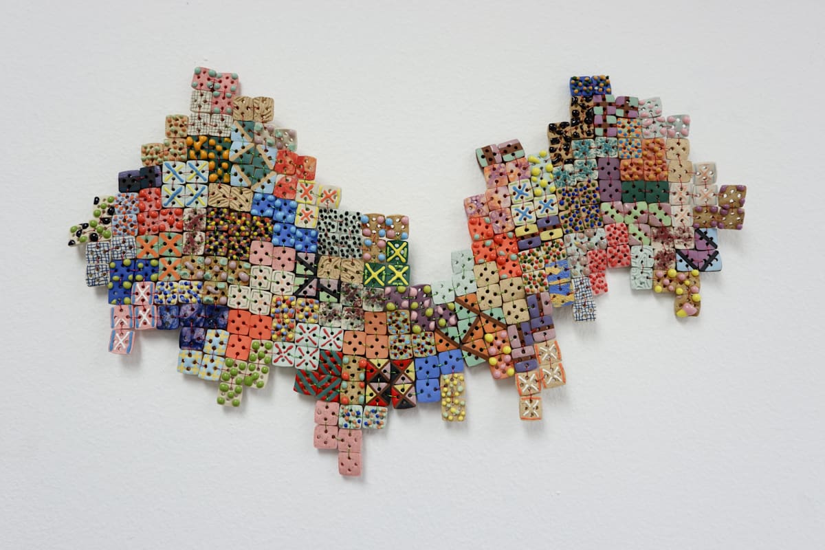 Medium Square Shape no.1 by Jessica Sanders 