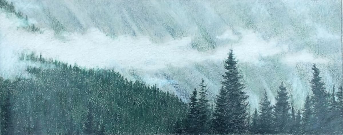 Foggy Mountain Valley by Lori Jones 