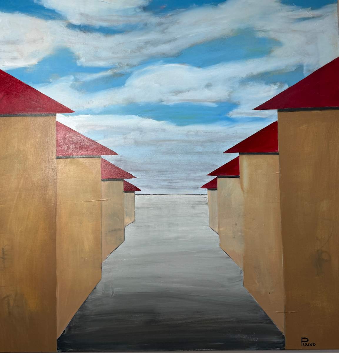Red Roofs by Grant Pound, Image 1.