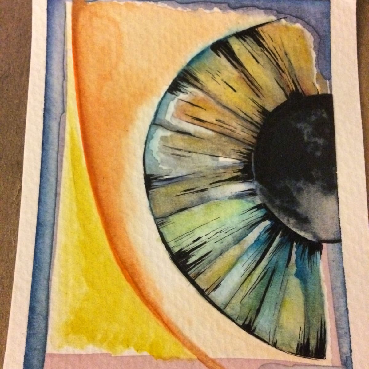 untitled #1 by Valentina Provenzano  Image: currently on display at Red Crags Bed & Breakfast in Manitou Springs, Colorado