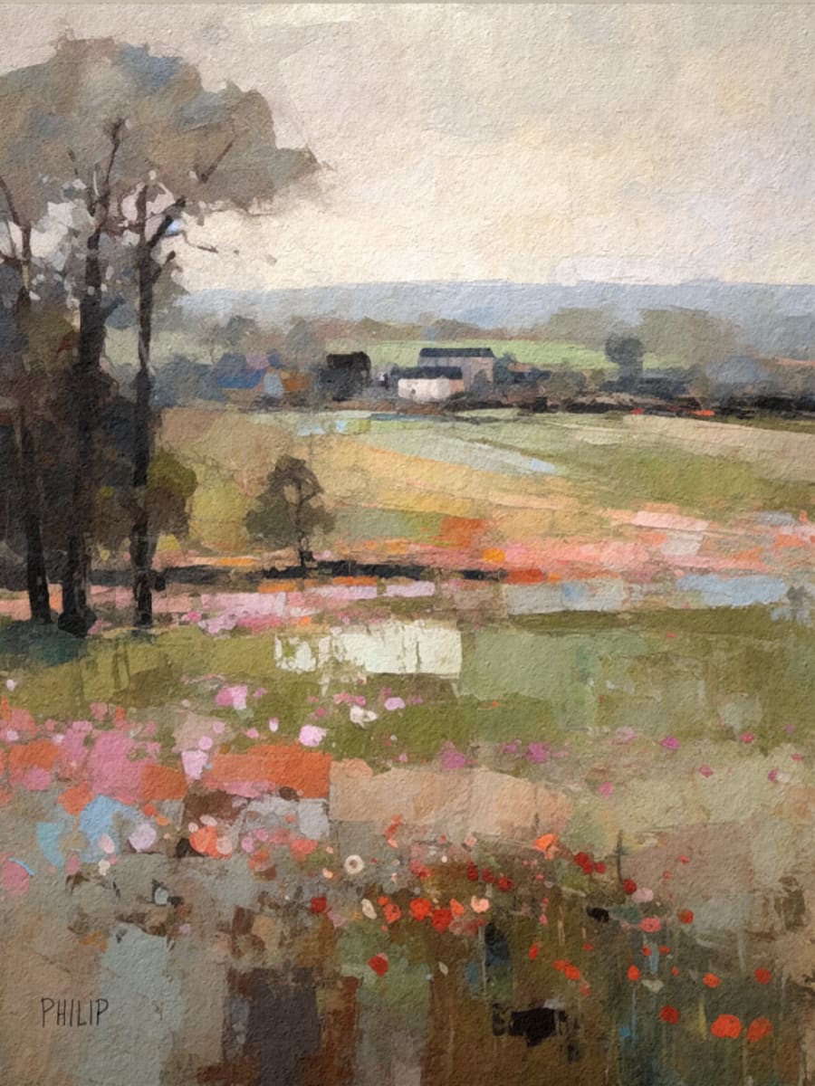 Cotswolds Meadows 1 by Michelle Philip 