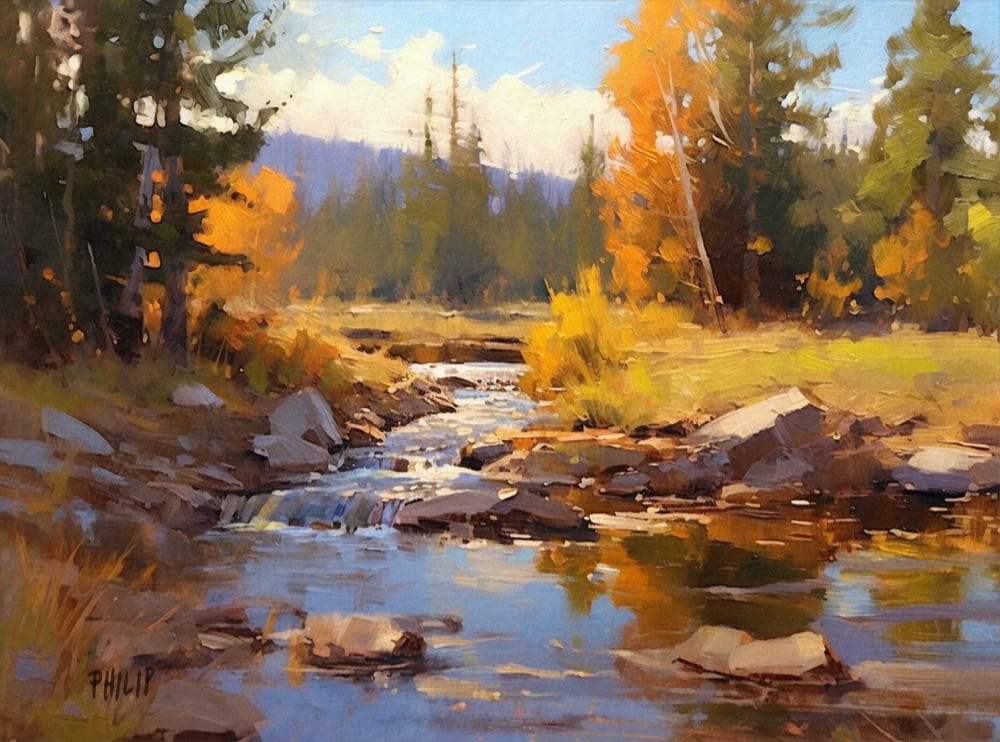 Autumn Stream by Michelle Philip, Image 1.