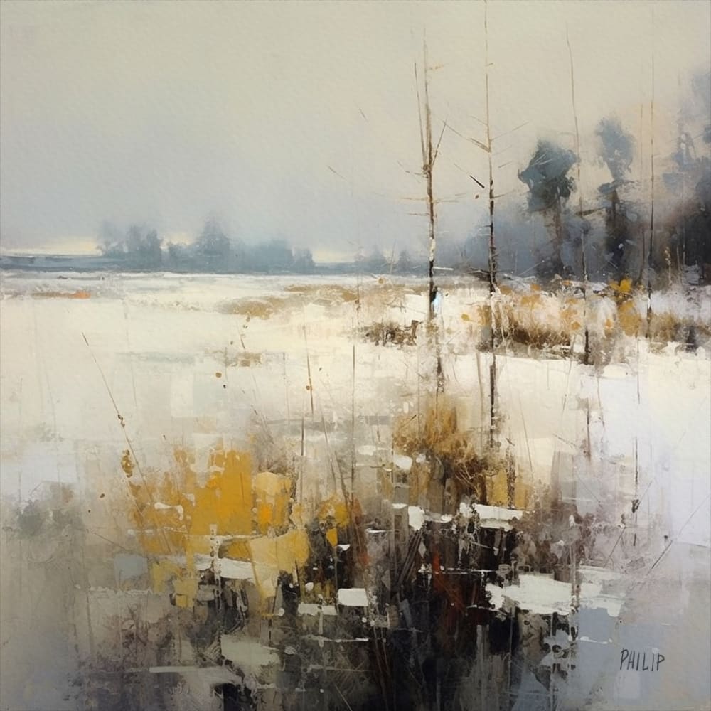 Winter Wetland by Michelle Philip 