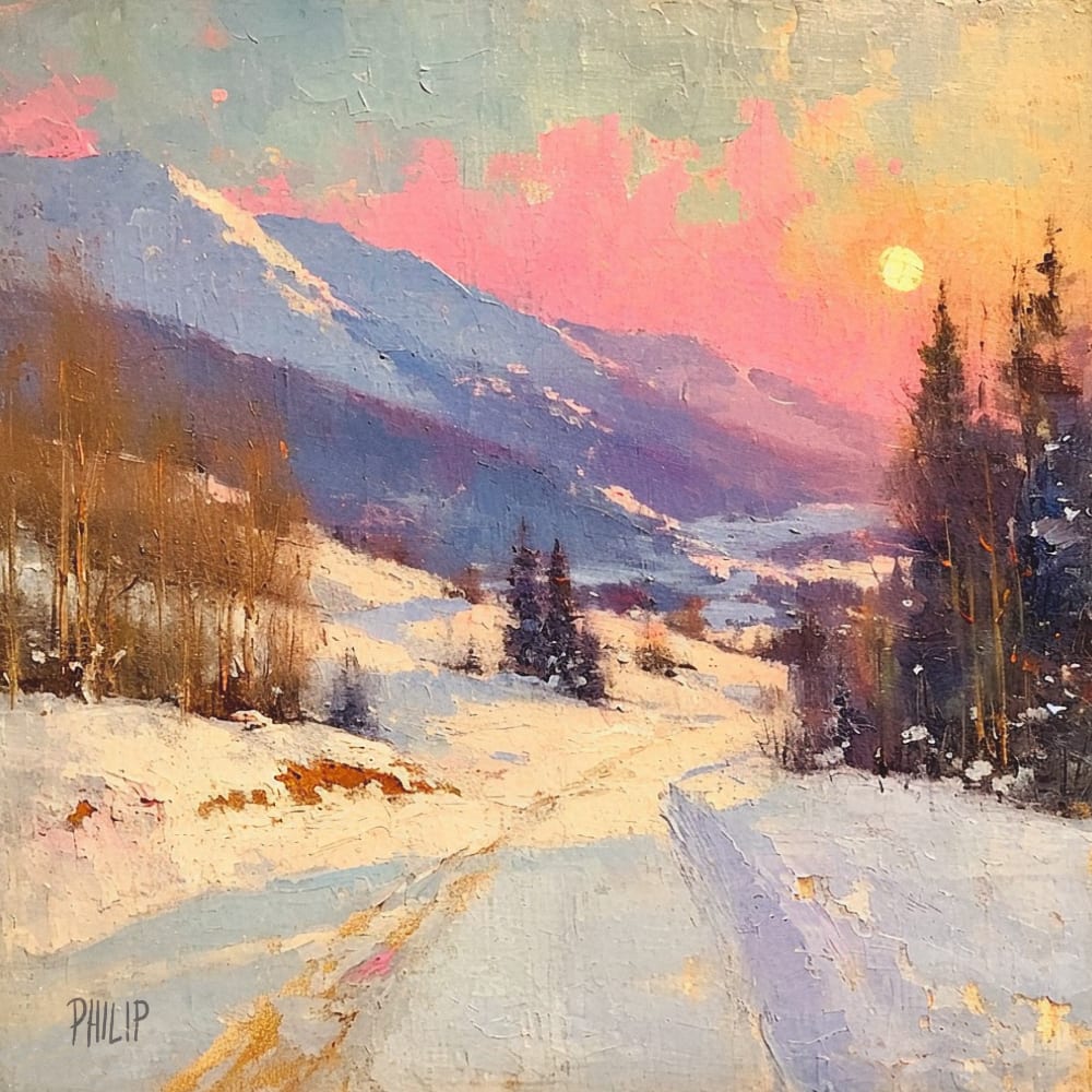 High Country Sunset by Michelle Philip 