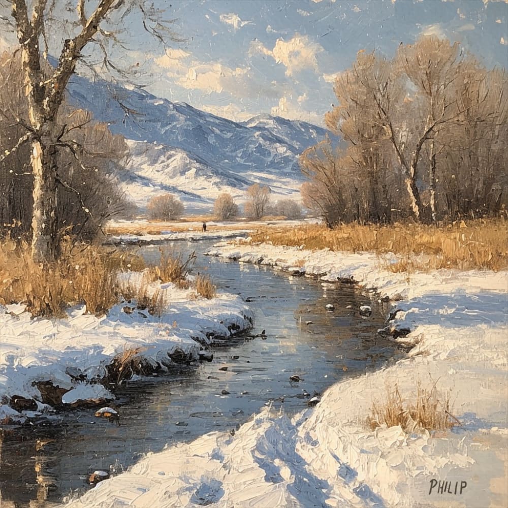 Cottonwood Trail by Michelle Philip 