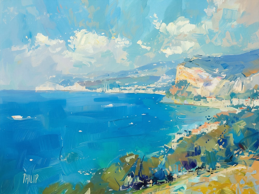 Cote d'Azure by Michelle Philip 