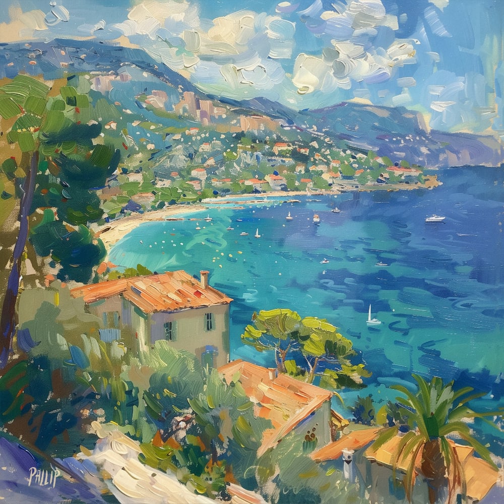 Cote d'Azure by Michelle Philip 