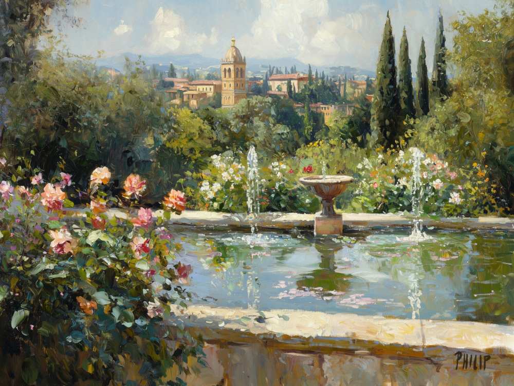 Boboli Gardens 1, Florence by Michelle Philip 