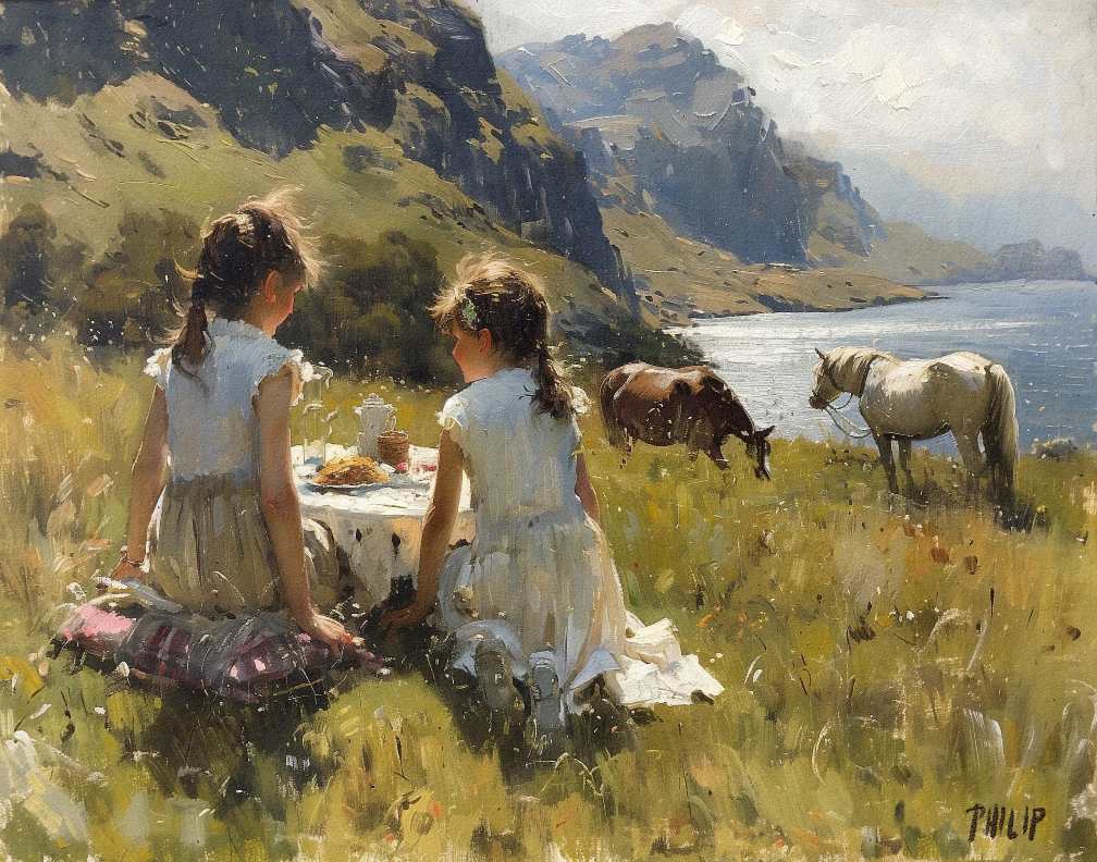 Pony Picnic by Michelle Philip, Image 1.
