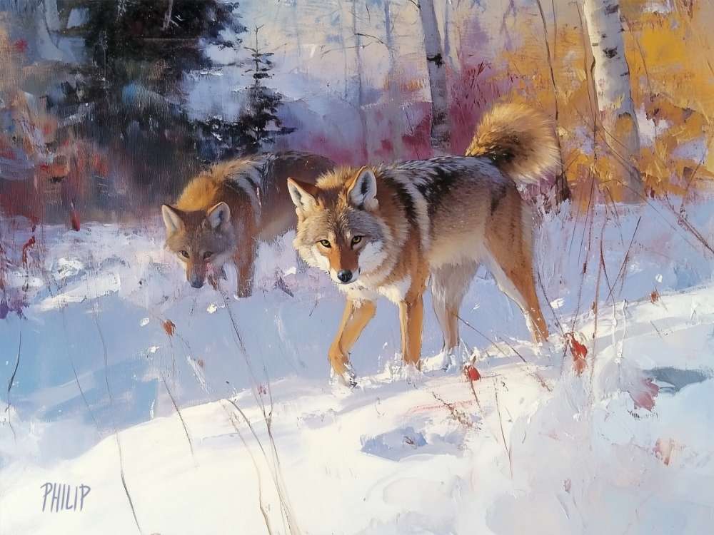 Out Prospecting by Michelle Philip 