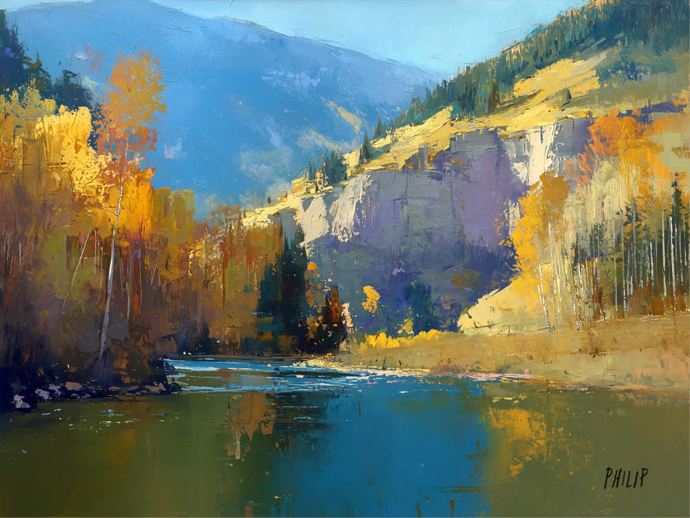 Glenwood Canyon 1 by Michelle Philip 