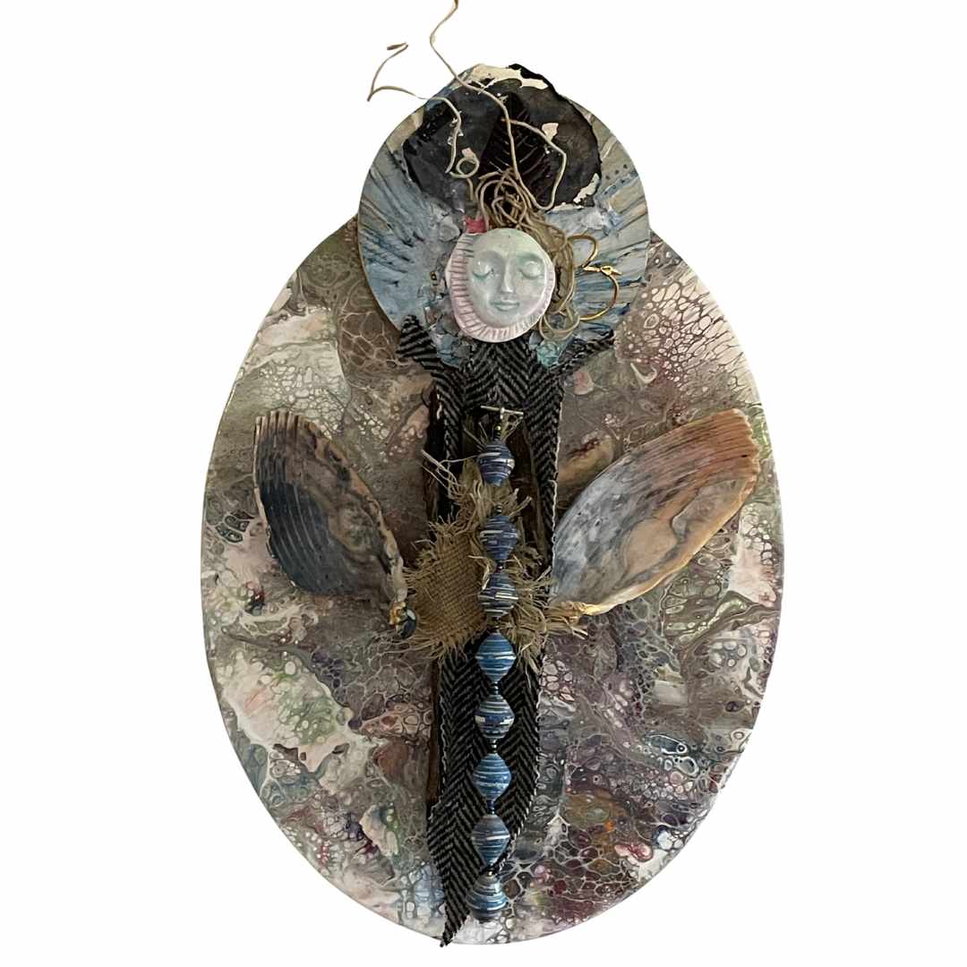 She Finds Answers Within by Marianne Mullen 