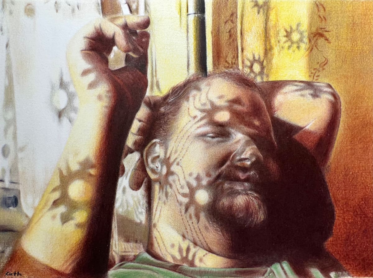 Miklós in a Yellow Room by Emese Cuth, Image 1.