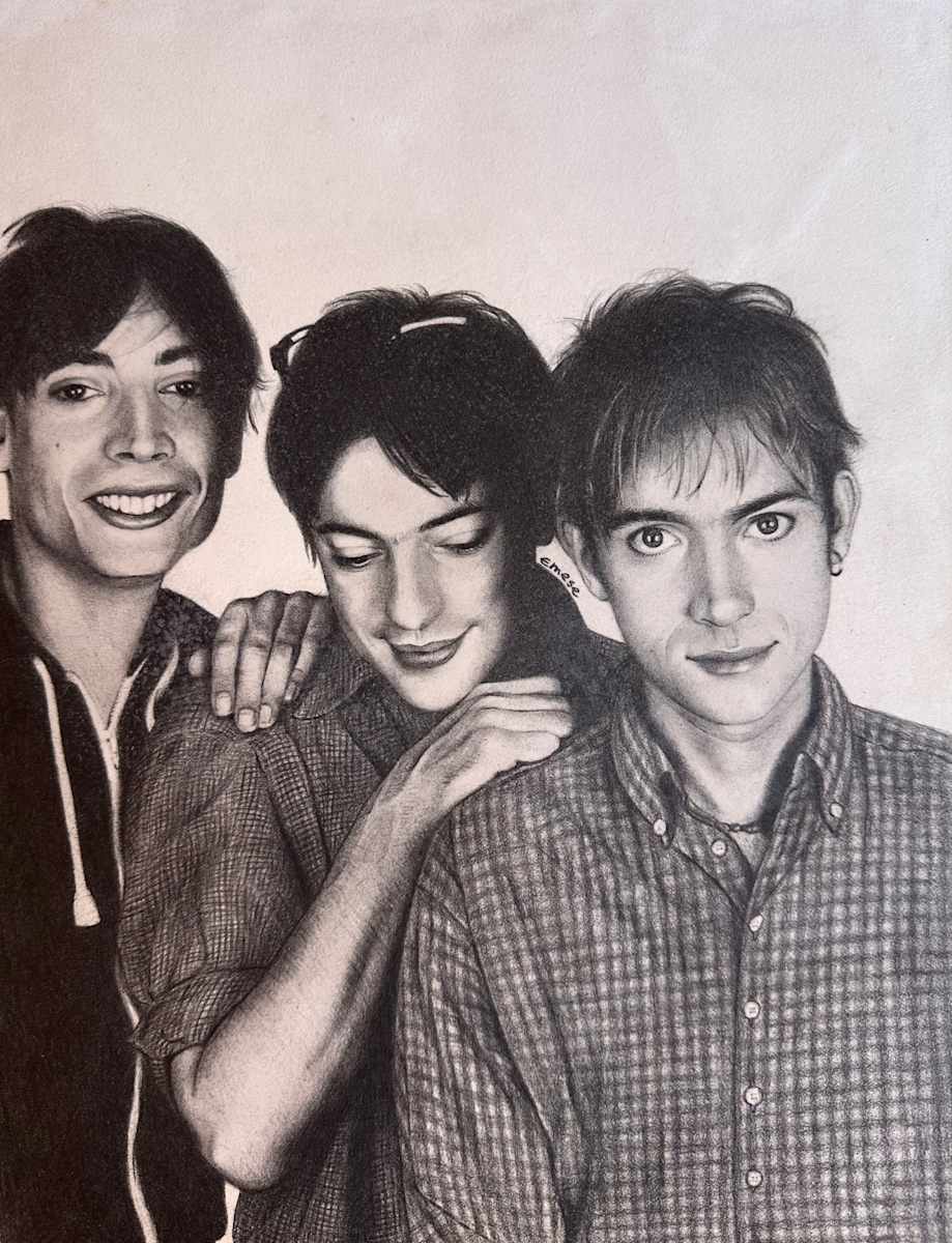 Alex, Graham, Damon by Emese Cuth 