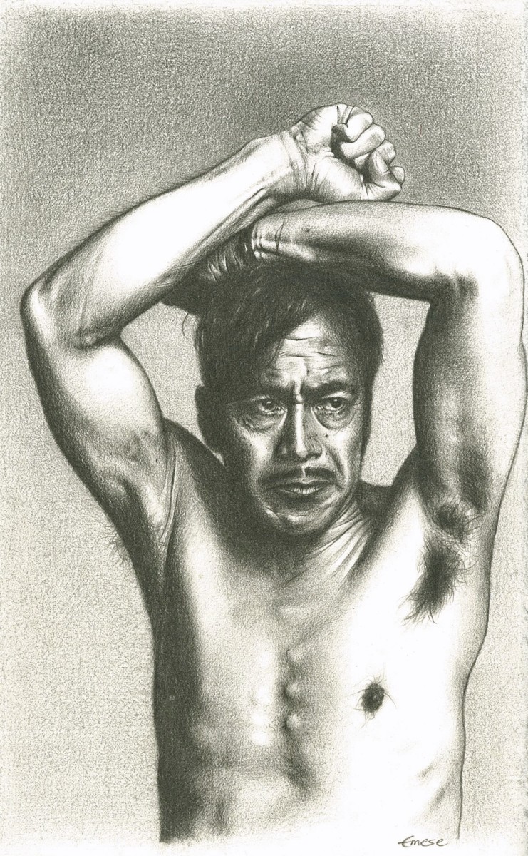 Toshiro Mifune by Emese Cuth 