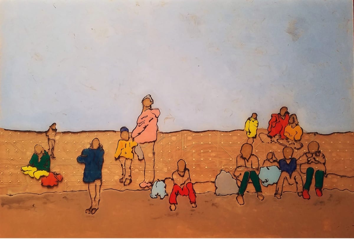 Waiting I by Tim Davis 