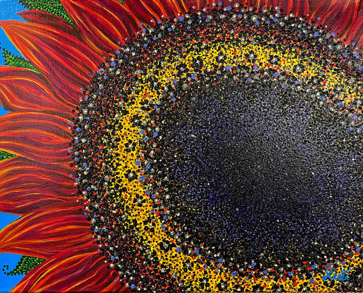 Subliminal Sunflower #03 by Lesli Bailey 