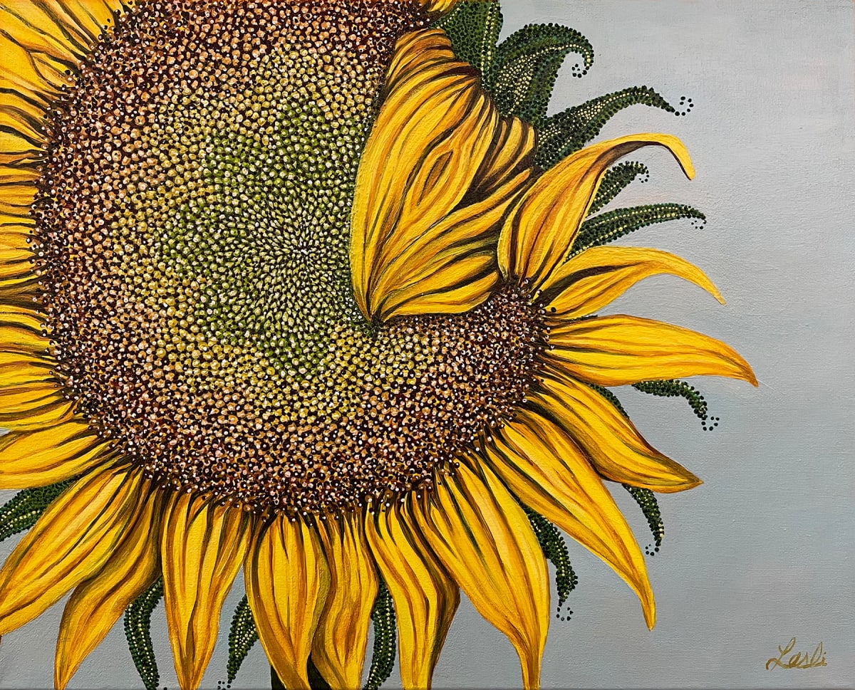 Subliminal Sunflower #08 by Lesli Bailey 