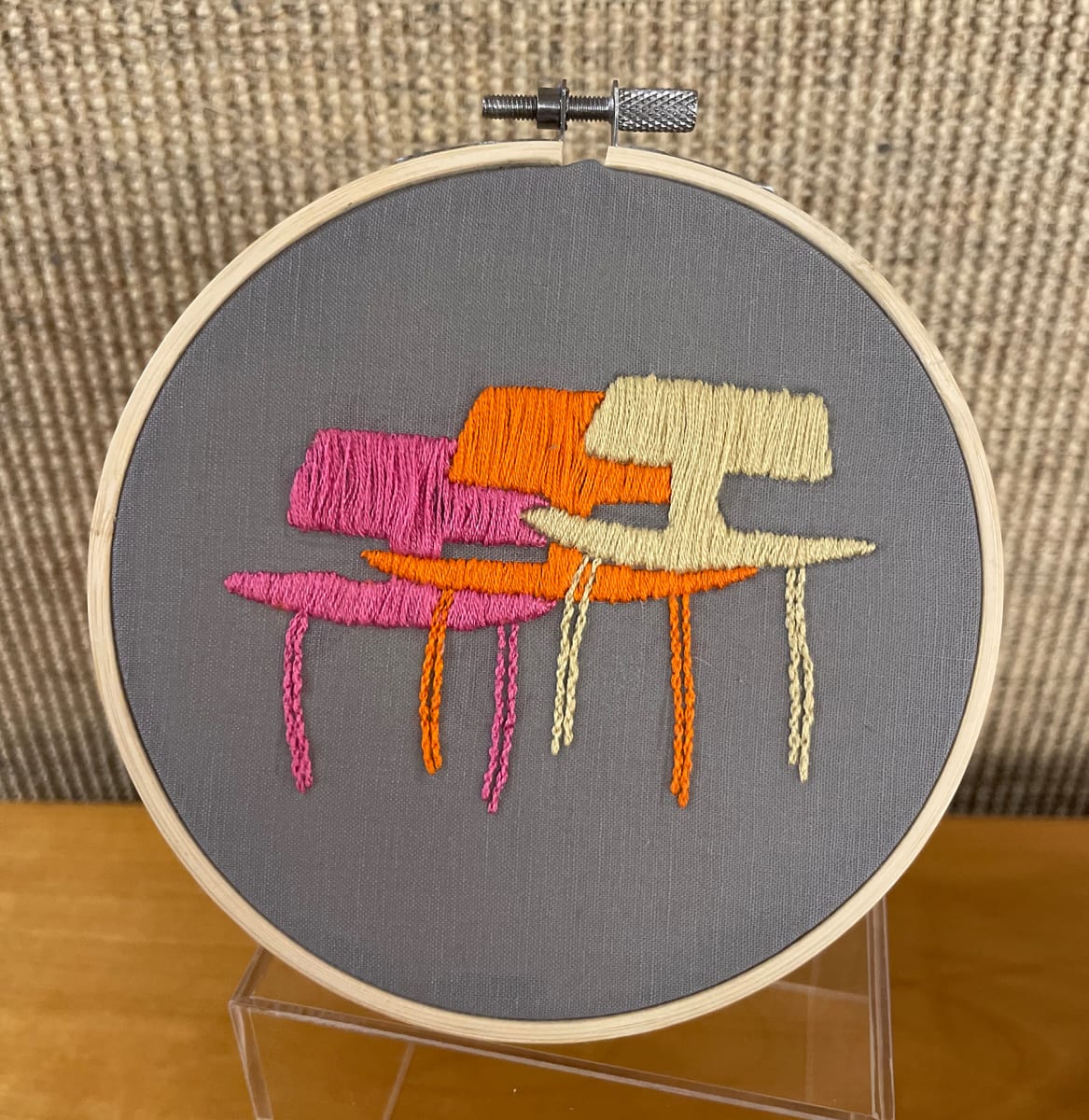 Three Chairs by Julie Brabbs 