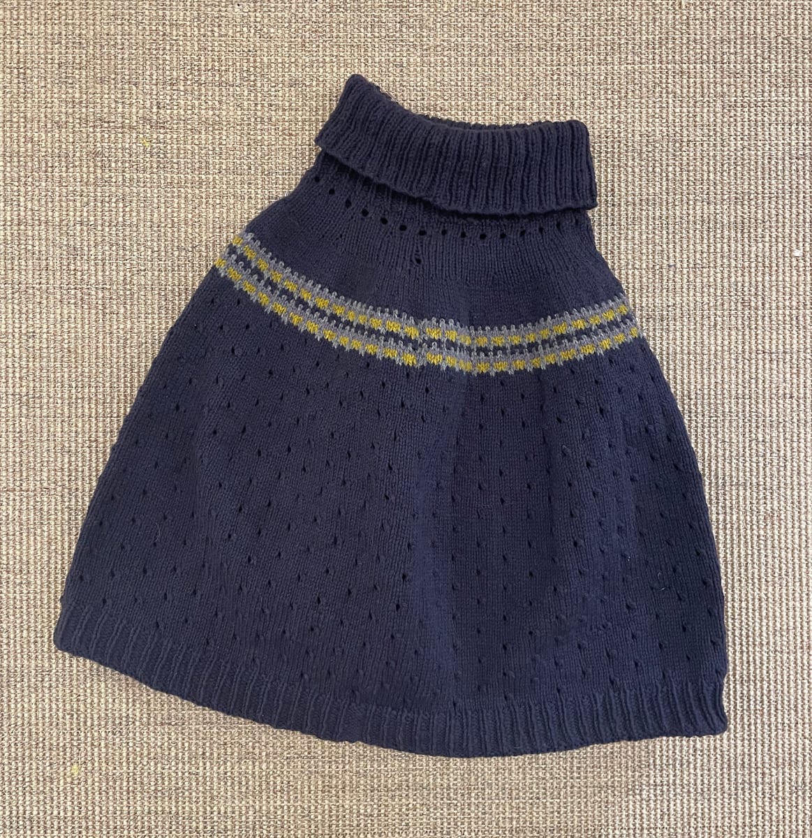 Knit Poncho by Julie Brabbs 