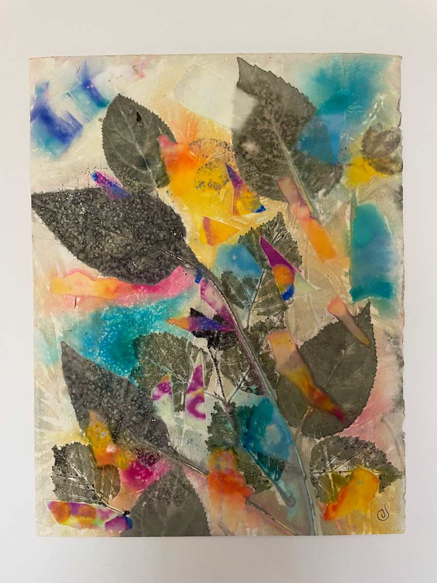 Color Ecoprint #5 by Jan Youd, Image 4.