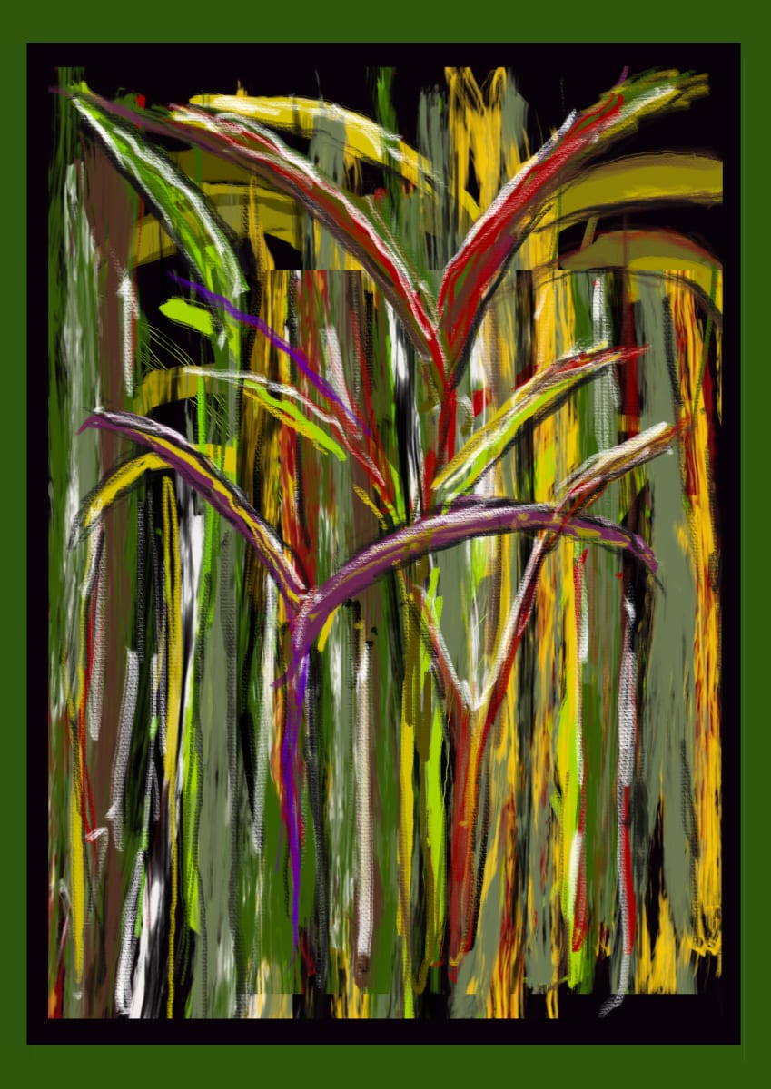 Bambuzada by Bella Moraes ArtWork  Image: Bambus Inspirada na Pintura de Bambus da minha mãe Heralda Cordeiro
