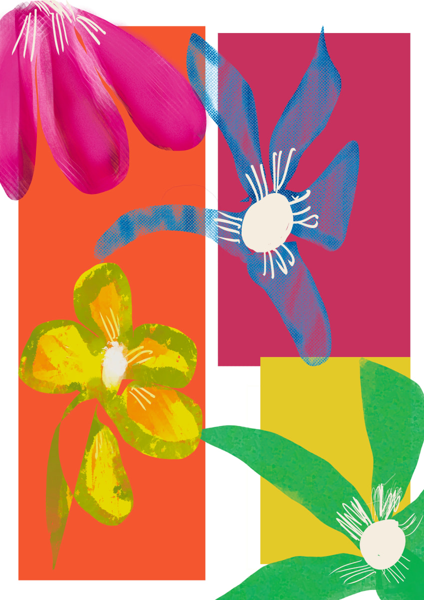 ART217 Flowery by Bella Moraes ArtWork 