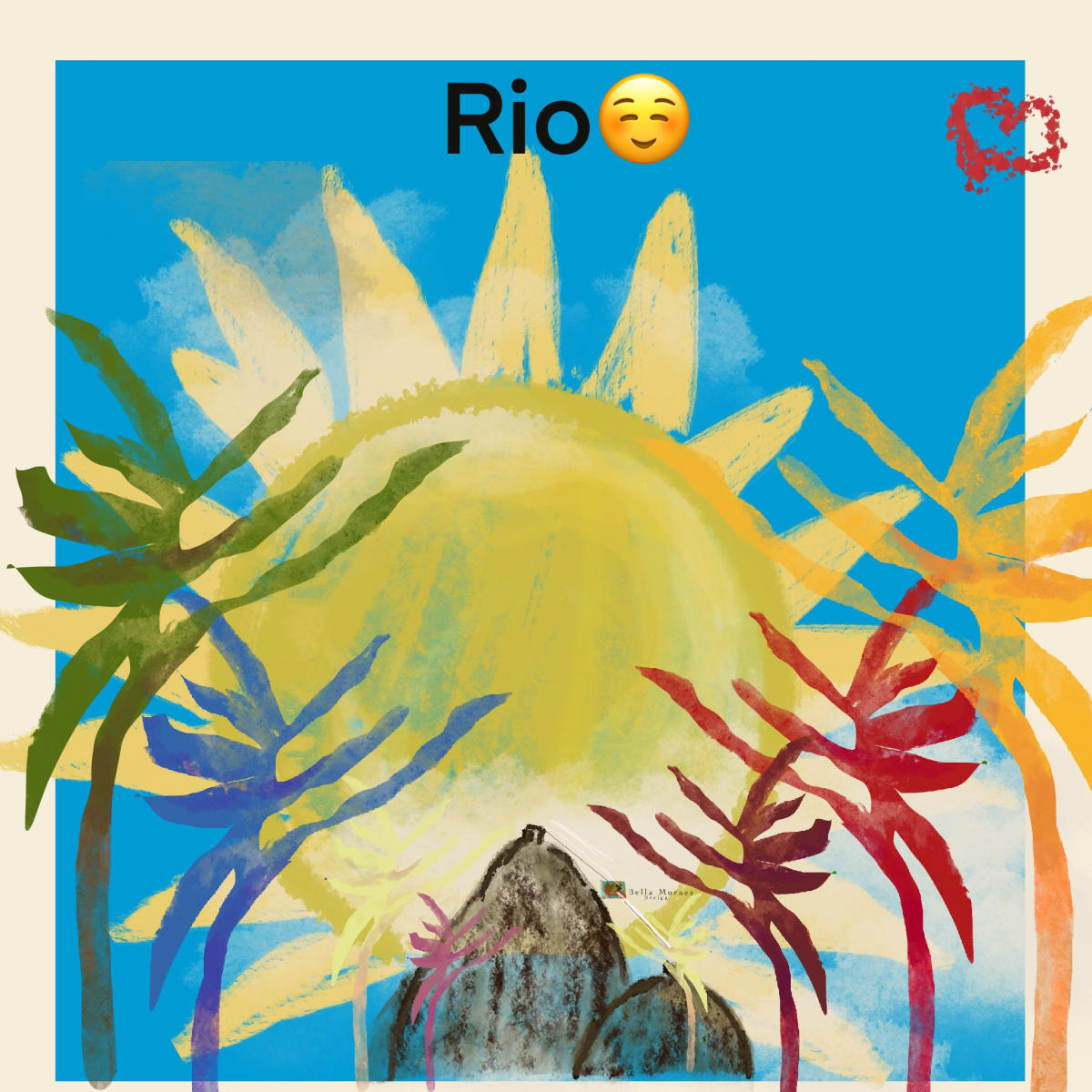 ART163 Rio e seu sorriso by Bella Moraes ArtWork  Image: Rio e seu sorriso :) 