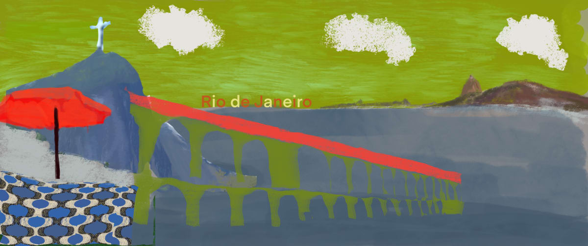 ART149 Rio Excêntrico by Bella Moraes ArtWork 