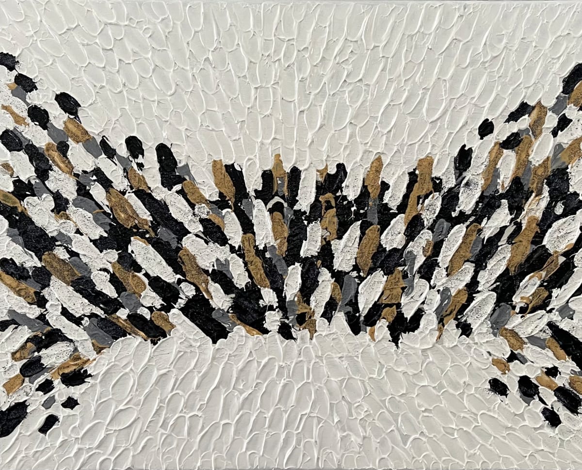 Archangel - Gallery wrapped with Frame by Beth Miller 