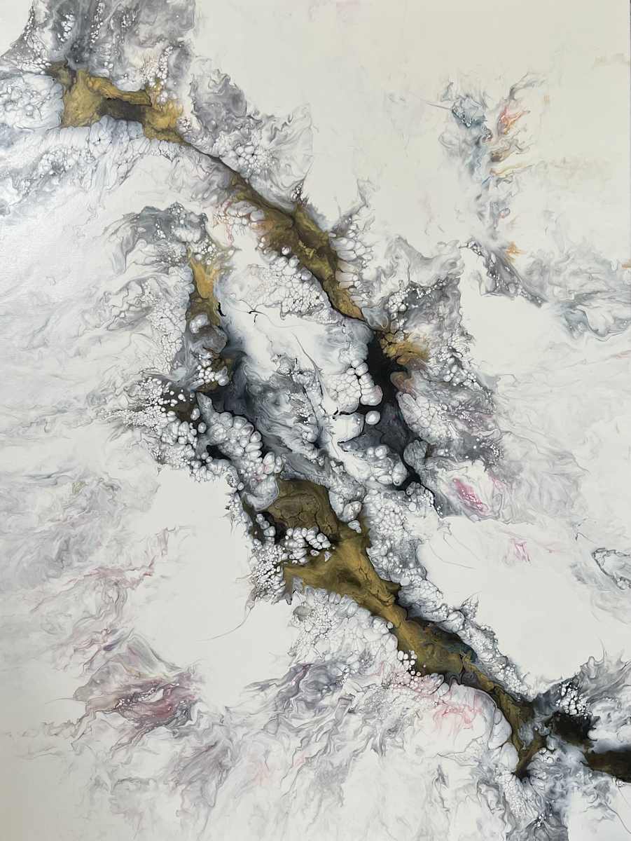 Opposing Whispers - Gallery Wrapped Canvas with Black Frame by Beth Miller, Image 2.