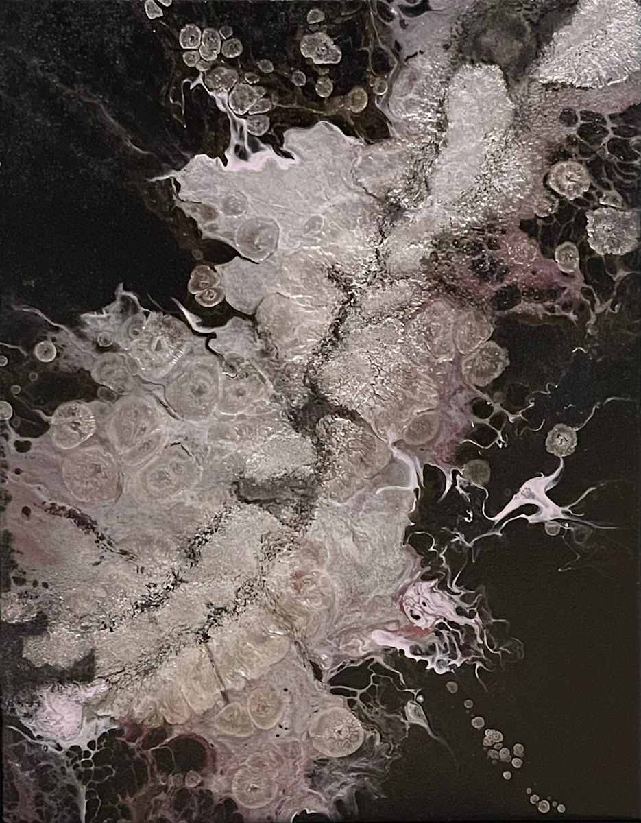 Boiling Point - Gallery Wrapped Canvas & Black Frame by Beth Miller 