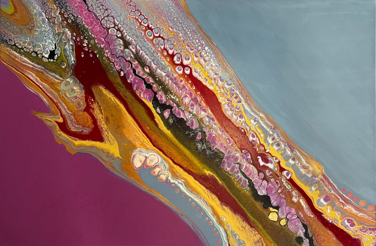 Joyful Journey - Gallery Wrapped Canvas with Frame by Beth Miller, Image 3.