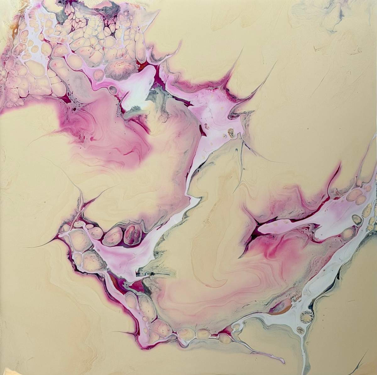 Blush and Bloom - Gallery Wrapped by Beth Miller, Image 1.
