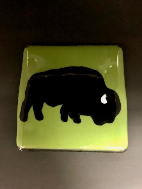 Bison Coasters by Jay Laxton, Image 1.