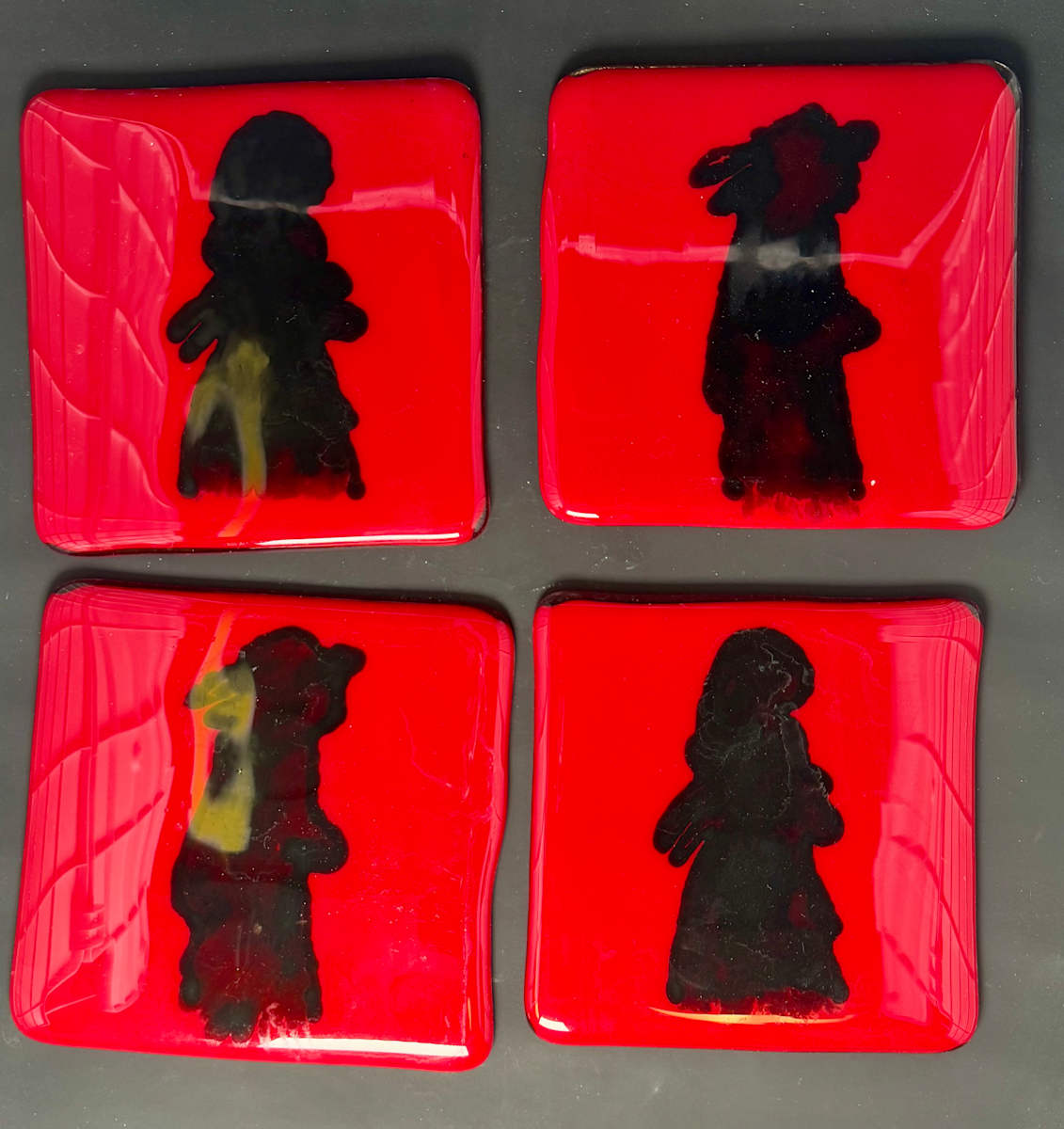 Stompdance coasters by Jay Laxton, Image 1.