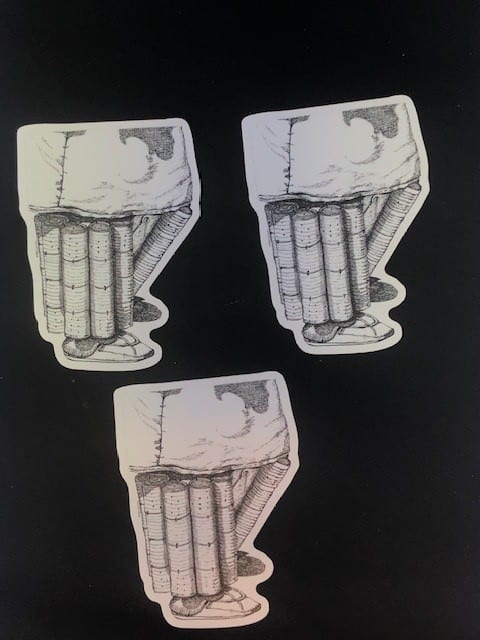 Stompdance Cans by Jay Laxton, Image 1.