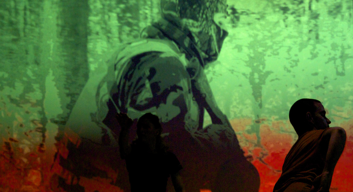 Lautaro Green and Red by Mark Tribe Studio 