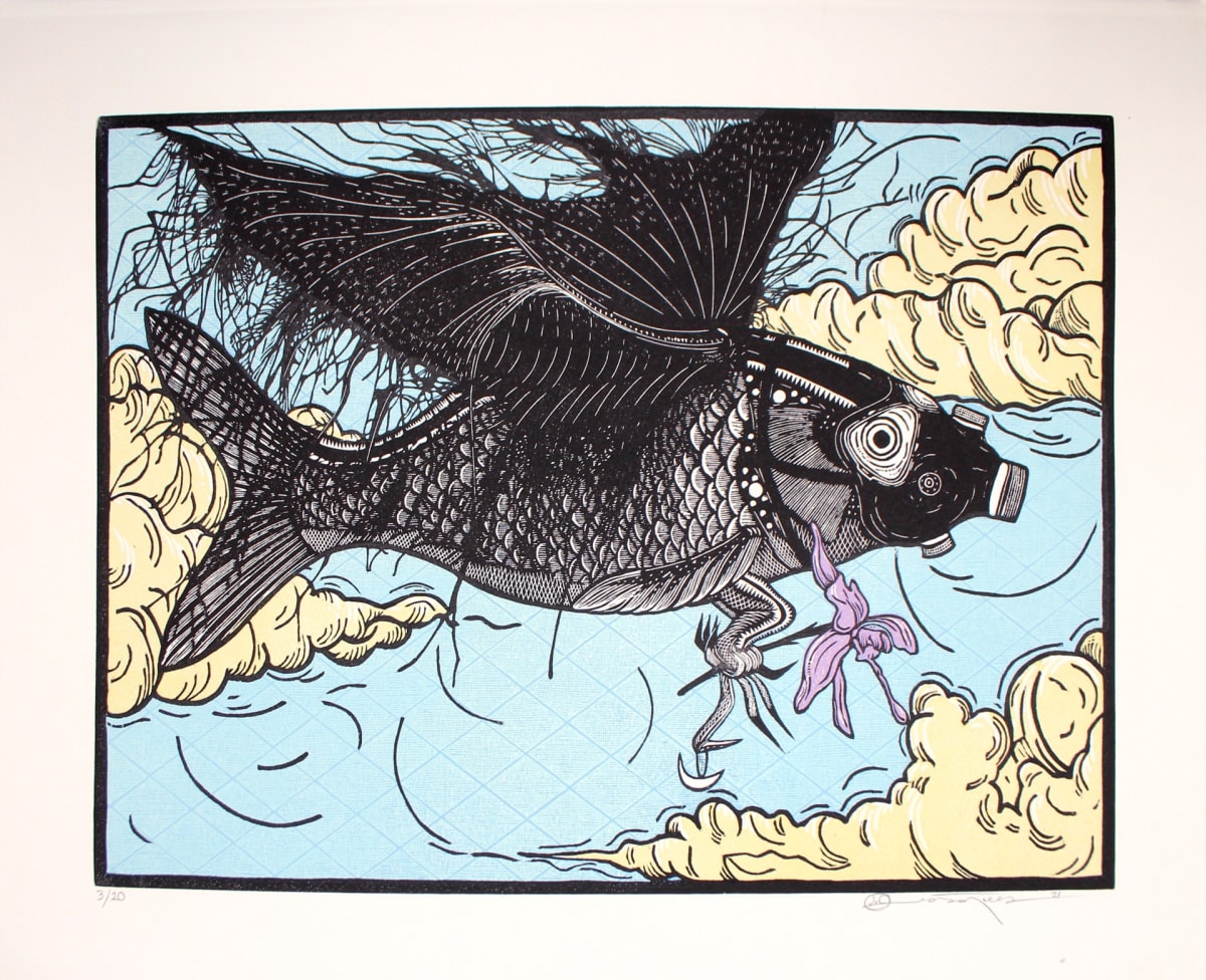 Pez Con Alas by Jose Luis Vasquez  Image: Fish