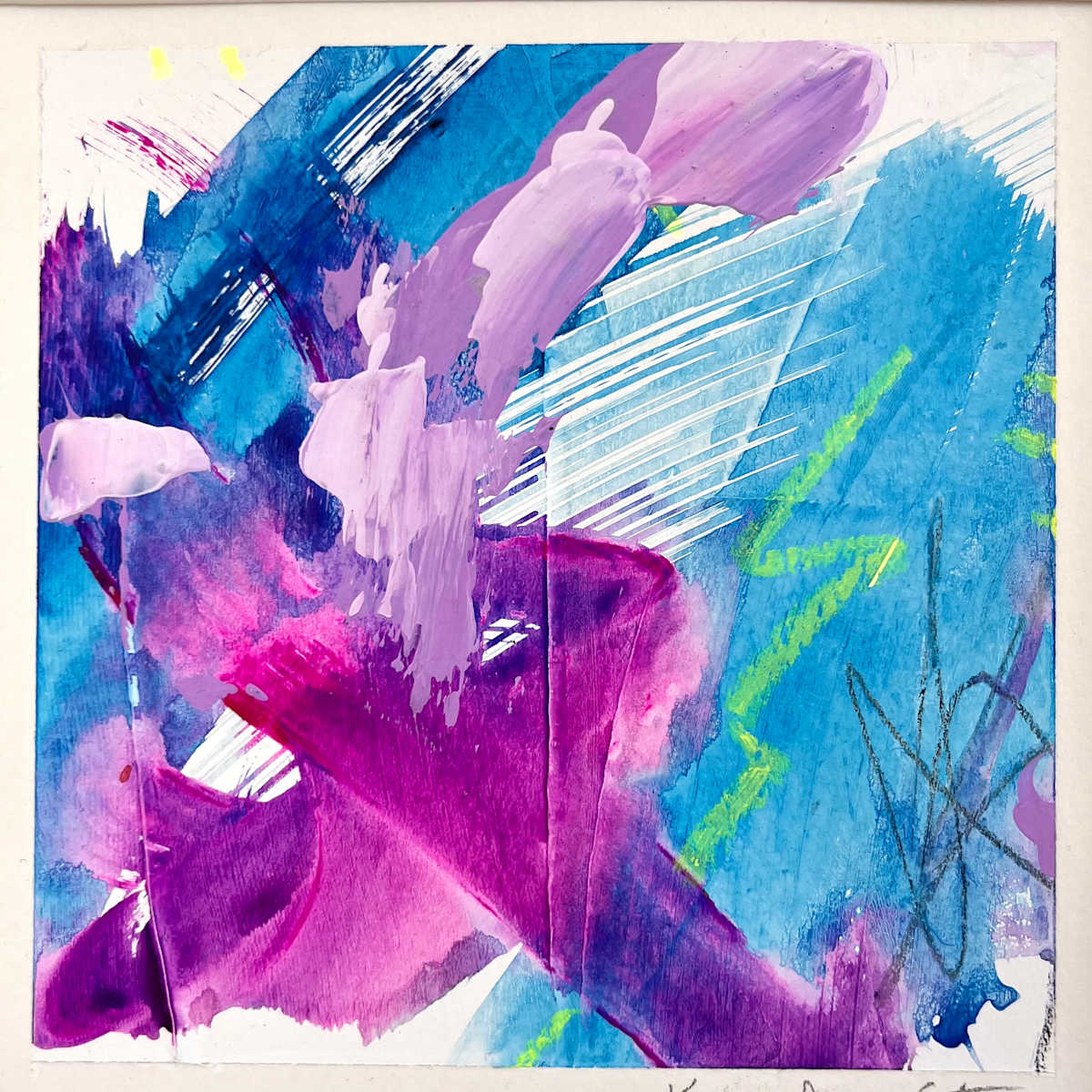 Saturn iv by Kara Jean Estey 