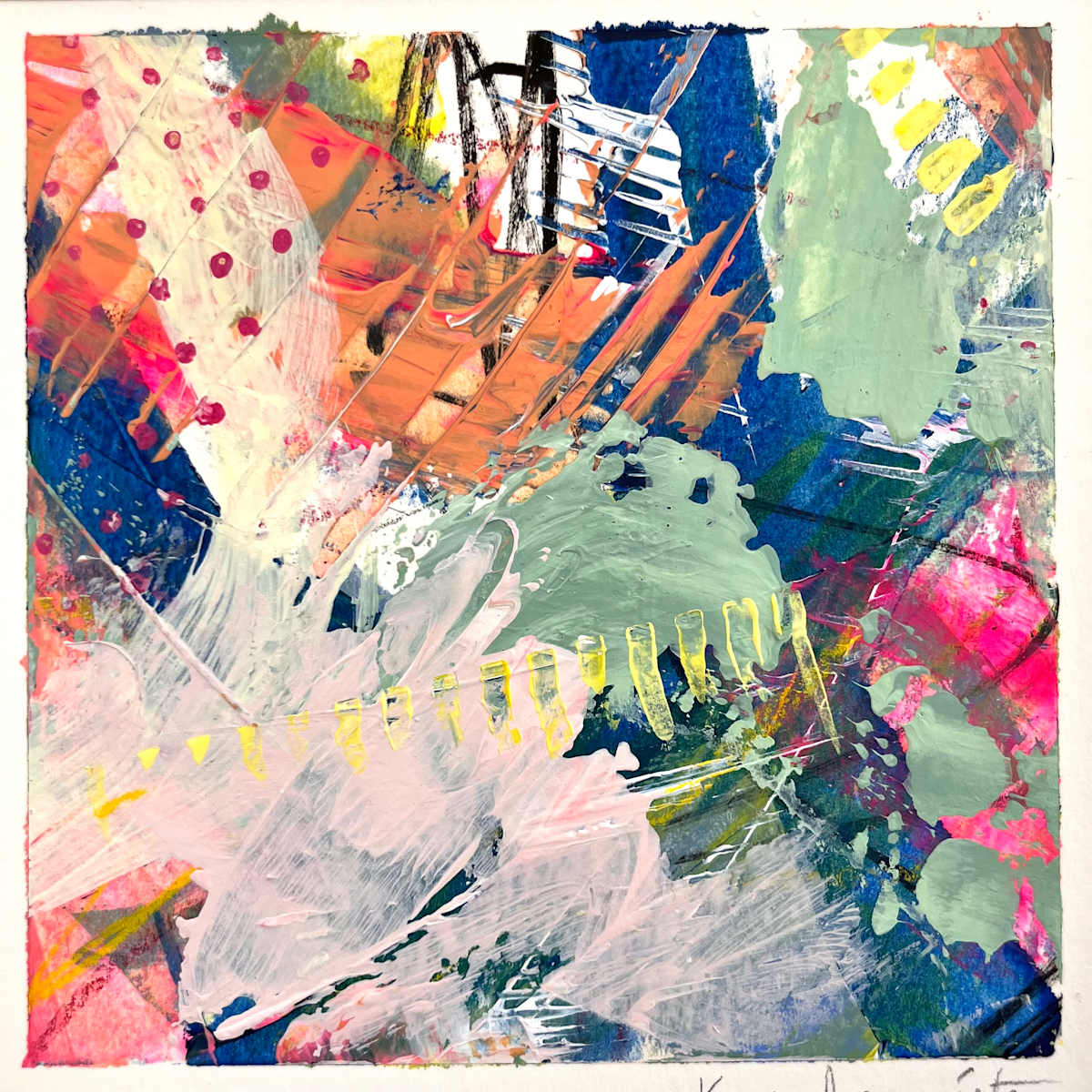Pineapple Pants i by Kara Jean Estey, Image 1.