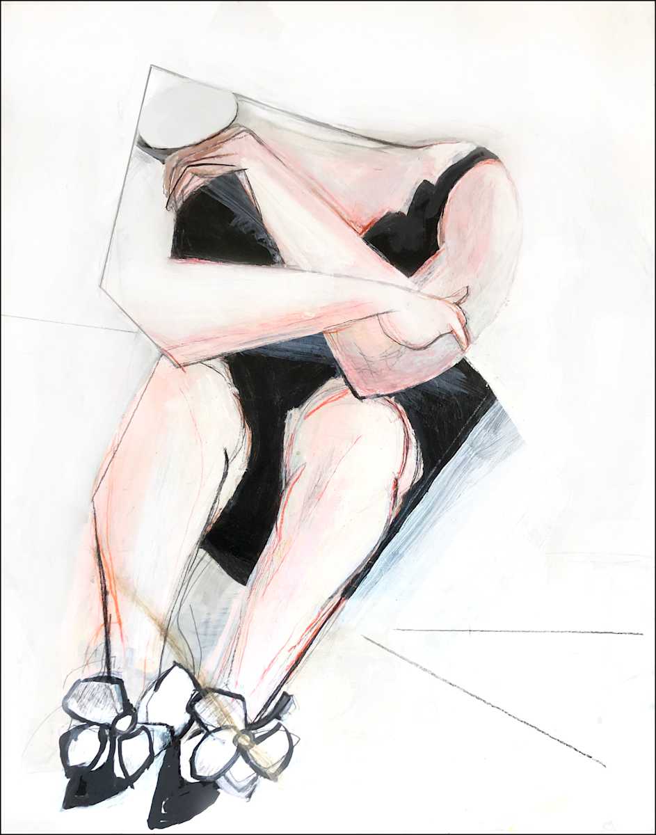 Flowered Party Shoes by Bess Cutler 