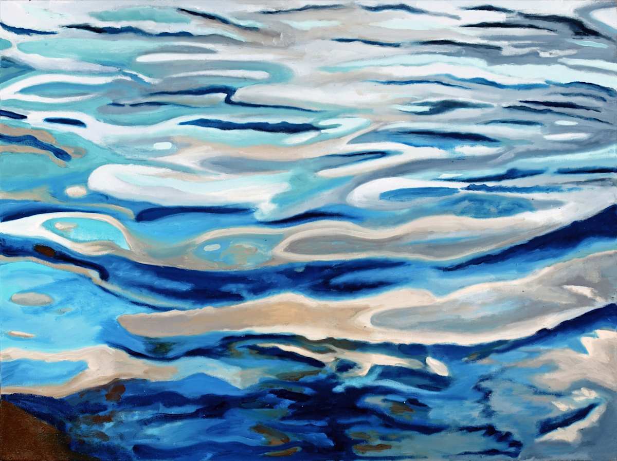 Reflections of a Cool, Gray Summer's Day by Harriet Zabusky-Zand 